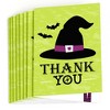 Big Dot of Happiness Happy Halloween - Witch Party Thank You Cards (8 Count) - 2 of 4