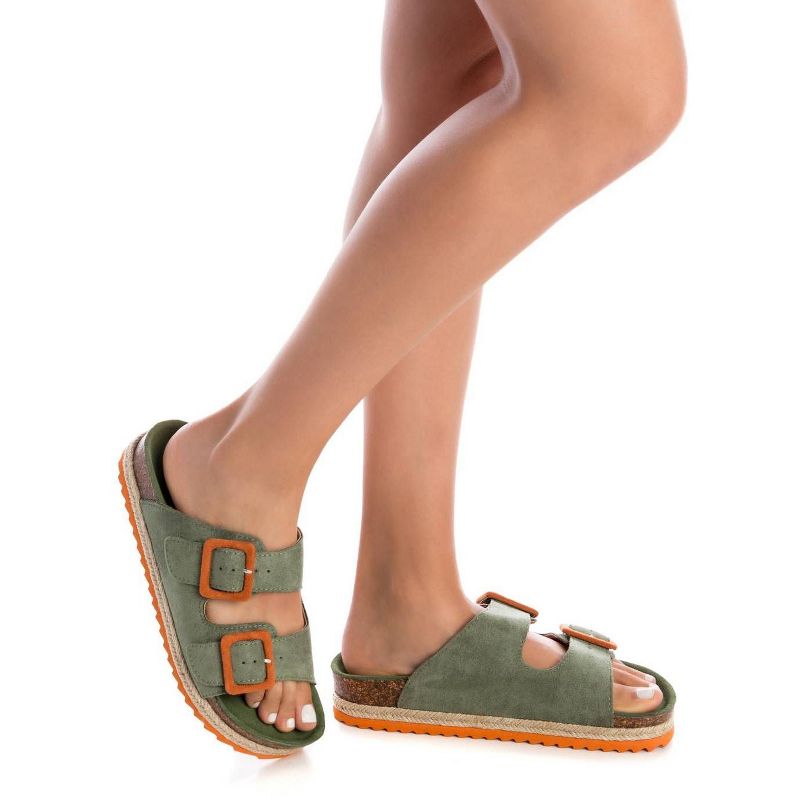 Refresh Women's Suede Flat Sandals 79180, 2 of 4