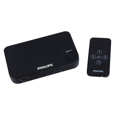 Philips Port 2.2 Hdmi Switch With Remote - Black : Target