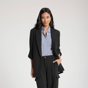 Women's Rolled Up Sleeve Blazer - A New Day™ - 1 of 4