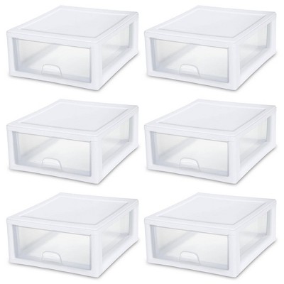 Sterilite® 16 Quart White Stacking Drawer at Menards®