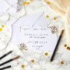 Paper Junkie 50 Pack White Blank Invitations with Envelopes, Printable DIY Greeting Cards for Wedding Baby Shower, 5x7 in - 2 of 4
