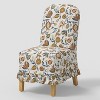 Rounded Back Slipcovered Dining Chair with Ruffle - Threshold™ - 2 of 4