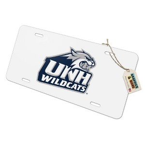 UNH Secondary Logo  Novelty Metal Vanity Tag License Plate - 1 of 4