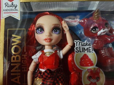 Rainbow High Ruby Anderson - Rainbow World Slime Dolls 120179