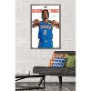 Trends International NBA Oklahoma City Thunder - Shai Gilgeous-Alexander 23 Framed Wall Poster Prints - 2 of 4