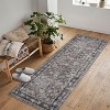 Acekool Abstract Washable Area Rug and Runner Rug, Non Slip Soft Foldable Carpet for Living Room Bedroom - 2 of 4