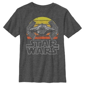 Boy's Star Wars TIE Fighter Retro T-Shirt - 1 of 4