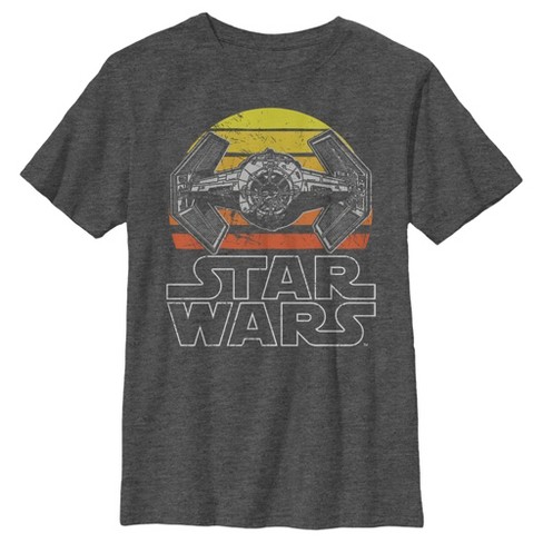 Boy's Star Wars TIE Fighter Retro T-Shirt - image 1 of 4