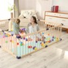 Wooden Baby Playpen, Large Wood Gate Playpen for Babies and Toddlers, Baby Fence Play Yard with Door for Kids Activity Center - 4 of 4