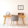 Document Frame Mahogany with Polished Glass - Horizontal and Vertical Formats for Wall - 8.5" x 11" - Americanflat - 2 of 3