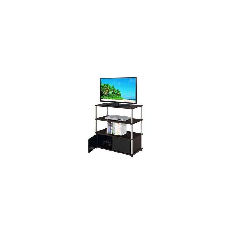 Highboy TV Stand for TVs up to 40&#34; Doors - Breighton Home, 2 of 5