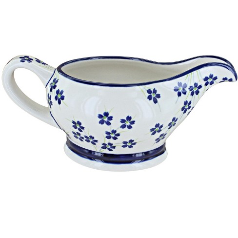 Bruntmor 11 Oz Ceramic Gravy Boat With Tray, Red : Target