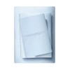 Soft Cooling Sheet Sets | 100% Natural - Cotton & Viscose from Eucalyptus Blend by California Design Den - Blue, Twin - 2 of 4