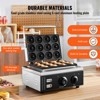 VEVOR Electric Donut Maker, 1550W Commercial Doughnut Machine with Non-stick Surface, 12 Hole Double-Sided Heating Waffle Machine Makes 12 Doughnuts - 3 of 4