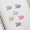 Wrapables Paper Clips Bookmarks for Office Home School (Set of 50), Cats - 4 of 4