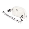 Rampage Women's Fashion Nylon Belt Bag - Travel Waist Pack, Trendy Fashionable Fanny Packs For Women, Crossbody Belt Bags - 2 of 3