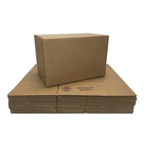 UBMOVE Pack of 15 Small Shipping Boxes 16"x10"x10" Cardboard Boxes - 1 of 4