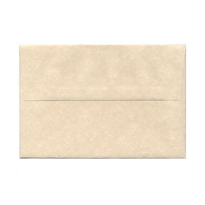 JAM Paper A8 Parchment Invitation Envelopes 5.5 x 8.125 Natural Recycled 5029