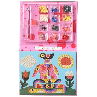 Journey of Something: Sparkle Art - The Pyramid, DIY Bedazzled Artwork Craft Kit