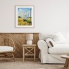 Stupell Industries Clothing Line in Windy Meadow Framed Print Under Glass Art, Brown, 17" x 21" - 3 of 4