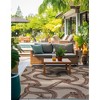 Unique Loom Outdoor Coastal Collection Area Rug - Seaknot (' " x ' "  ) - 3 of 4