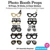 Big Dot of Happiness Hello New Year Glasses - Paper Card Stock 2026 NYE Party Photo Booth Props Kit - 10 Count - 4 of 4