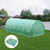 Aoodor Greenhouse Replacement Cover, Large Walk in Tunnel Outdoor Plant Gardening Greenhouse Spare Parts Cover (Frame NOT Included) - 2 of 4