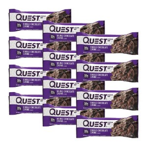 Quest Double Chocolate Chunk Protein Bar - 12 bars, 2.12 oz - 1 of 4