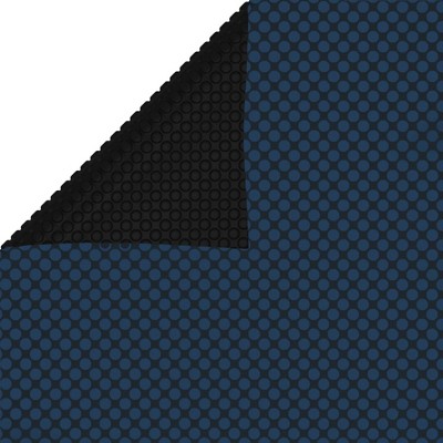VidaXL Floating PE Solar Pool Film 288.2 in.x144.1 in. Black and Blue