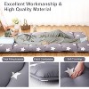 TackView Japanese Futon Floor Mattress, Japanese Style Futon Floor Mattress, Floral Printed Sleeping Mattress,Roll Up Camping Mattress Pad - 3 of 4