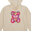 Graffiti Bear Adult Tofu Long Sleeve Cosplay Hoodie With 3D Ears - 2 of 2