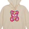 Graffiti Bear Adult Tofu Long Sleeve Cosplay Hoodie With 3D Ears - image 2 of 2