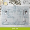 Briarwood Lane Everyday Double Sided Placemat (4-pack) 17x11.25 Textured Home Placemat - 4 of 4