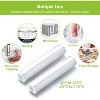 Bonsenkitchen Vacuum Sealer Bags, 8" x 20' Rolls 2 pack, BPA Free, Durable Commercial Customized Size Bags for Storage and Sous Vide - 3 of 4