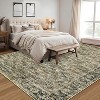 Washable Vintage Rug – Non-Slip, Distressed Area Rug for Living Room, Bedroom, Office - 2 of 4
