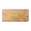 Vynxaria Kitchen Island Cart - Solid Wood Top, Mobile Storage with Spice Rack & Towel Holder - 2 of 4