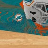NFL Wavelength Washable Rug 20X32 Inches - 4 of 4