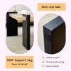Grungis Modern Rectangle Structural Design Coffee Table,Minimalist MDF Center Table for Living Room & Office - 3 of 4