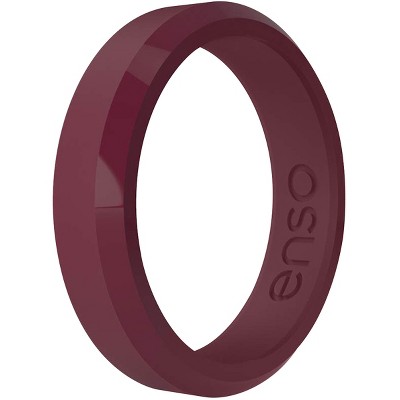 Enso Rings Thin Bevel Series Silicone Ring