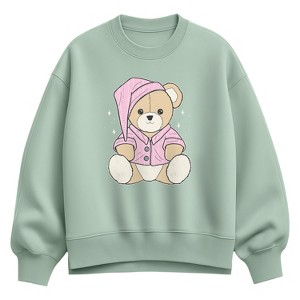 Women's - Instant Message - Teddy Bear In PJs - 1 of 2
