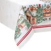 Elrene Storybook Christmas Village Holiday Tablecloth - Elrene Home Fashions - 2 of 3