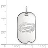 Black Bow Jewelry 14k White Gold Florida Gators NCAA Pendant - 2 of 3