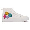 Olivia Miller Girl's Patch High Top Sneakers - 2 of 4