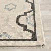 Courtyard Brookstone CY7938 UV & Stain Resistant Non-Shedding Power Loomed Indoor/Outdoor Rugs - Safavieh - 3 of 4