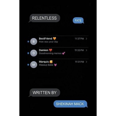 Relentless Fate - by  Shekinah Mack (Paperback)