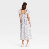 Women's Puff Short Sleeve Maxi Dress - A New Day™ - 2 of 3
