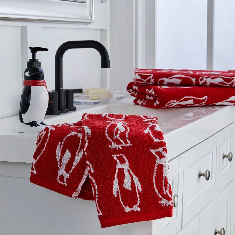 2pc Arctic March Hand Towel Set - SKL Home, 2 of 5