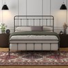 eLuxury Modern Industrial Metal Cordova Bed Frame - 2 of 4
