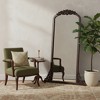 HomeRoots 64" Brown Solid Wood Framed Full Length Mirror - 2 of 4